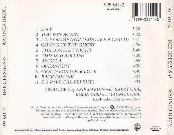 Bee Gees: E·S·P (CD, Album) - DD Music Geek