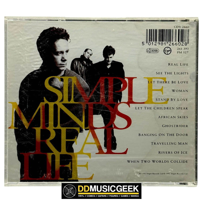 Simple Minds: Real Life (CD, Album) - DD Music Geek