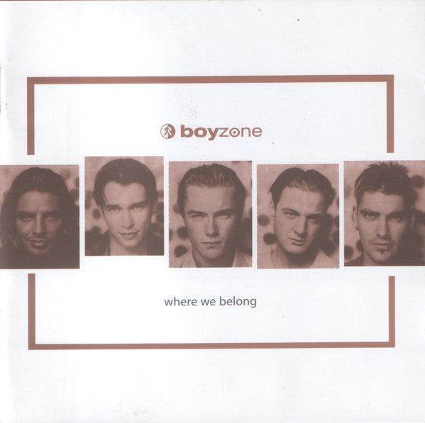Boyzone: Where We Belong (CD, Album) - DD Music Geek