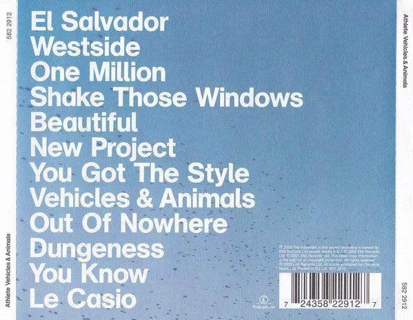 Athlete: Vehicles & Animals (CD, Album) - DD Music Geek