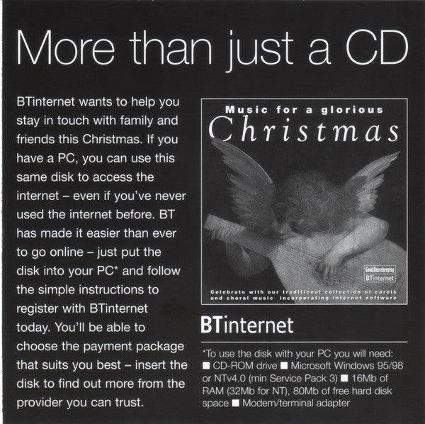 Various: Music For A Glorious Christmas (CD, Comp, Promo) - DD Music Geek