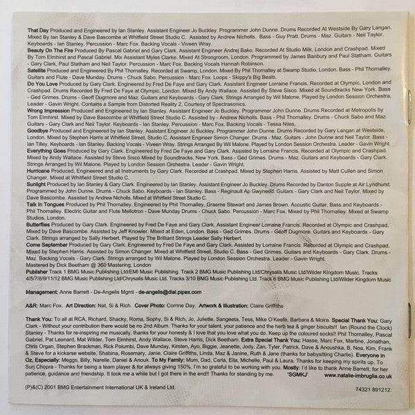 Natalie Imbruglia: White Lilies Island (CD, Album) - DD Music Geek