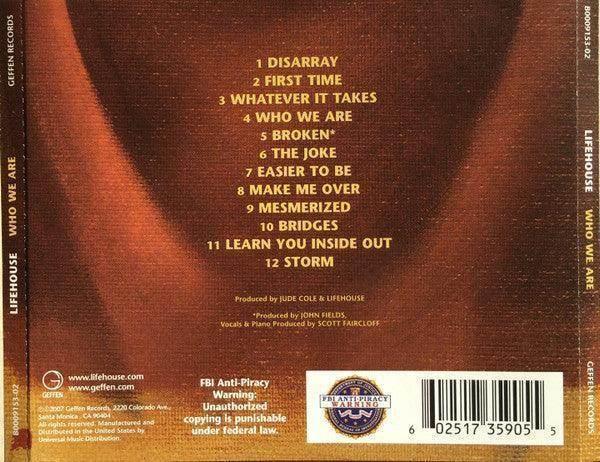 Lifehouse: Who We Are (CD, Album) - DD Music Geek