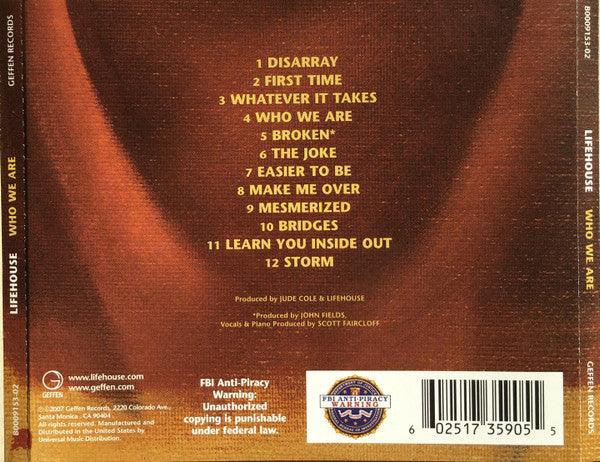 Lifehouse : Who We Are (CD, Album)