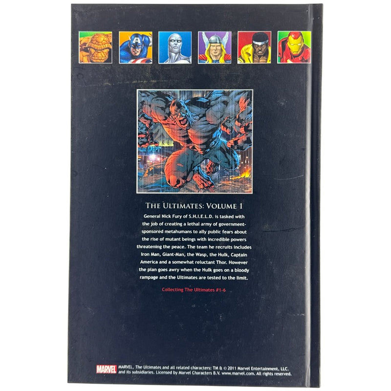 MARVEL - The Ultimates: Super-Human Volume 1 - Graphic Novel - Preowned - Back Cover
