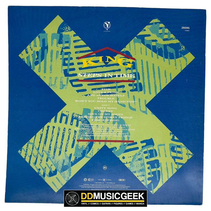 King: Steps In Time (LP, Album) - DD Music Geek