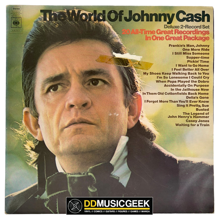 Johnny Cash : The World Of Johnny Cash (2xLP, Comp)