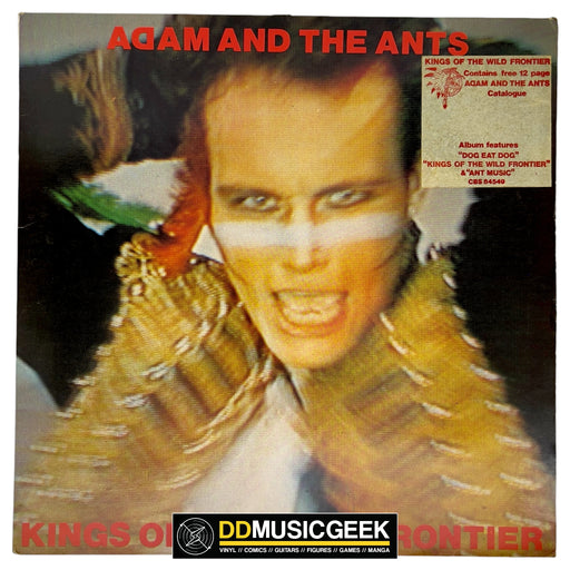 Adam And The Ants : Kings Of The Wild Frontier (LP, Album, RP)