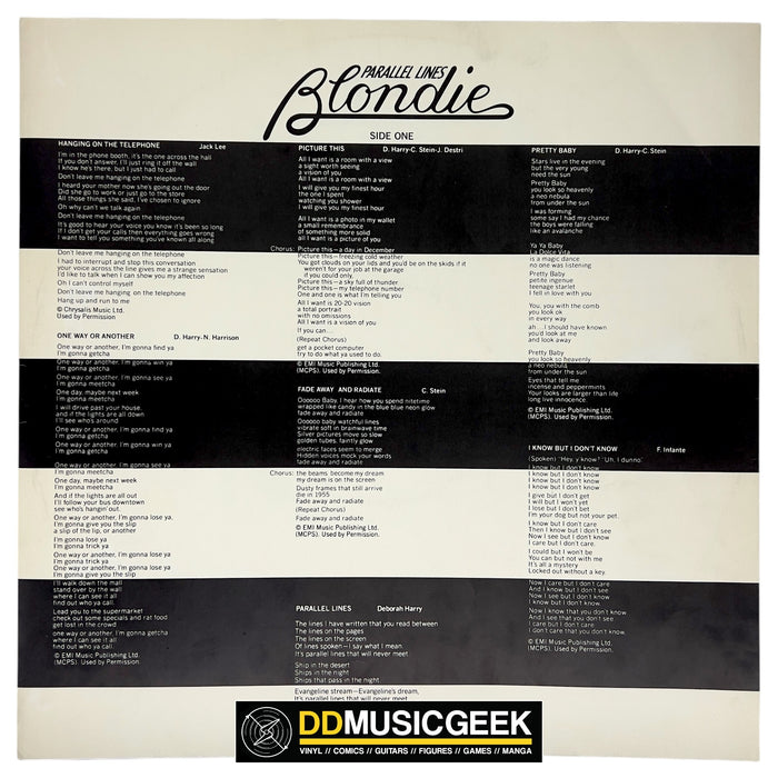 Blondie : Parallel Lines (LP, Album)