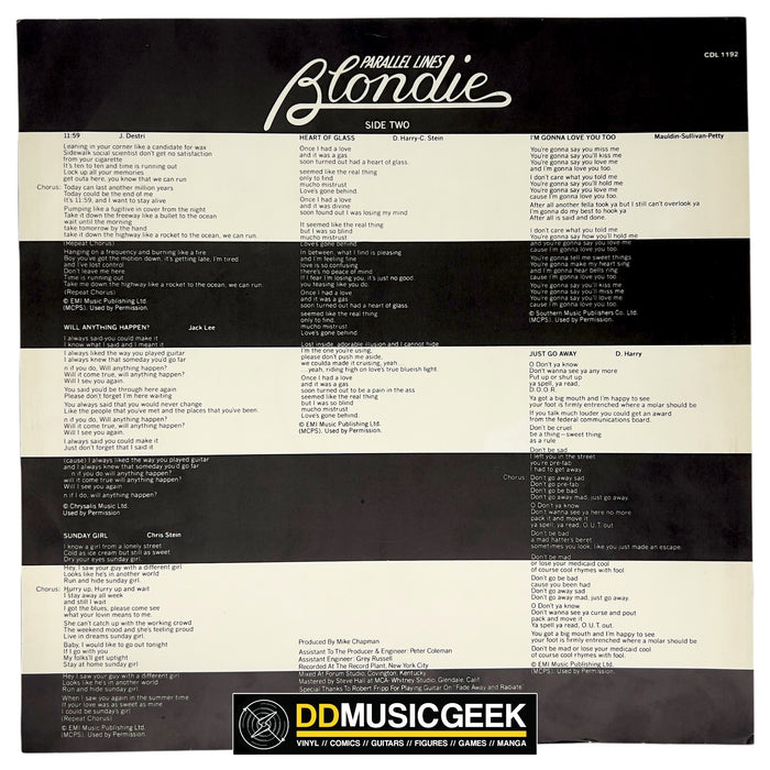 Blondie : Parallel Lines (LP, Album)