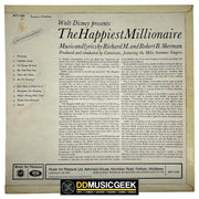 Richard M. Sherman, Robert B. Sherman, Mike Sammes Singers, Tutti Camarata: Walt Disney Presents The Happiest Millionaire (LP, Album, Mono) - DD Music Geek