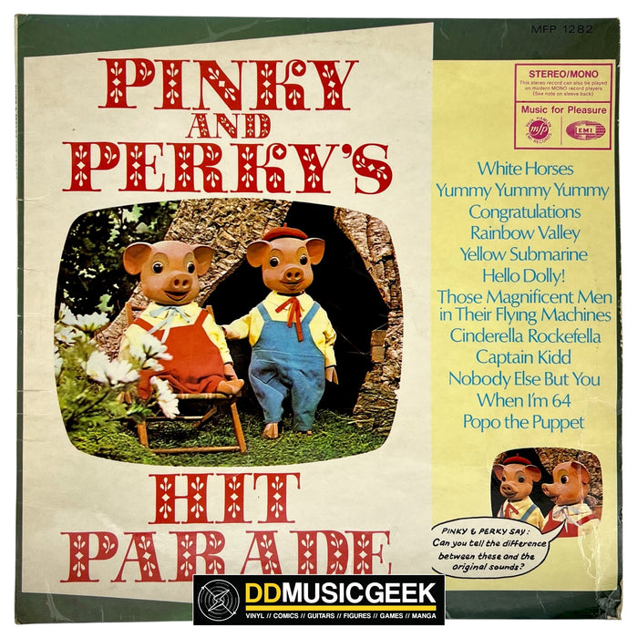 Pinky And Perky* : Pinky And Perky's Hit Parade (LP, Album, Mono)