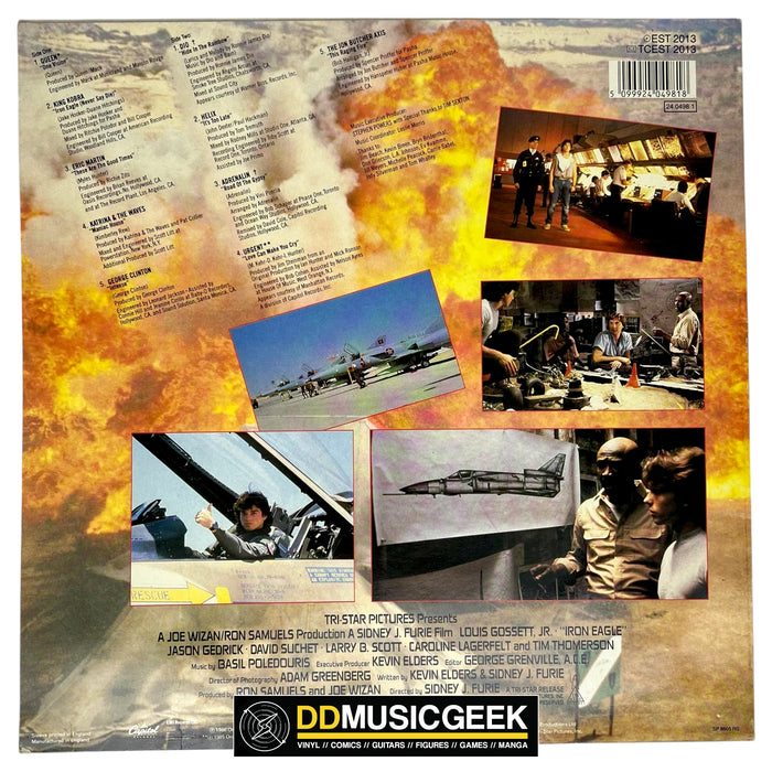 Various : Iron Eagle (Original Motion Picture Soundtrack) (LP, Album, Comp)