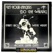 Marty Grosz - Wayne Wright : Let Your Fingers Do The Walking (Acoustic Guitar Duets) (LP, Album) - DD Music Geek