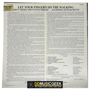 Marty Grosz - Wayne Wright : Let Your Fingers Do The Walking (Acoustic Guitar Duets) (LP, Album) - DD Music Geek