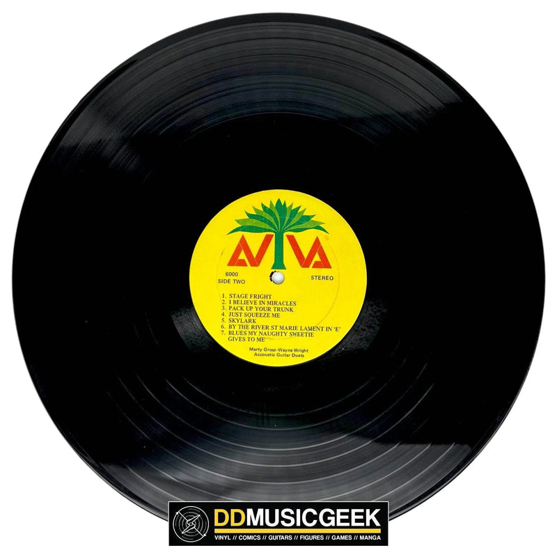 Marty Grosz - Wayne Wright : Let Your Fingers Do The Walking (Acoustic Guitar Duets) (LP, Album) - DD Music Geek