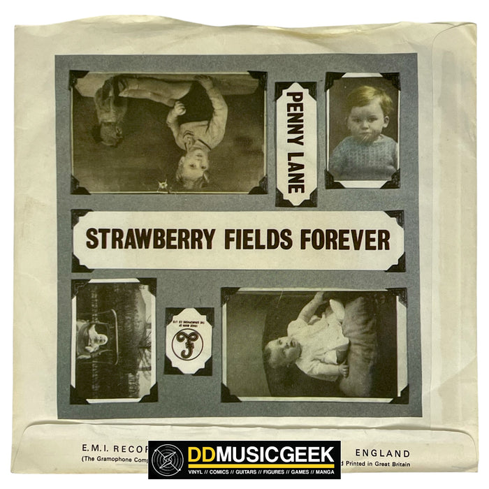 The Beatles : Strawberry Fields Forever / Penny Lane (7", Single, Mono, Sol)