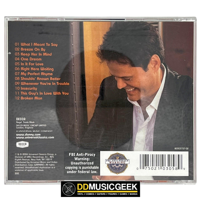 Donny Osmond : What I Meant To Say (CD, Album)