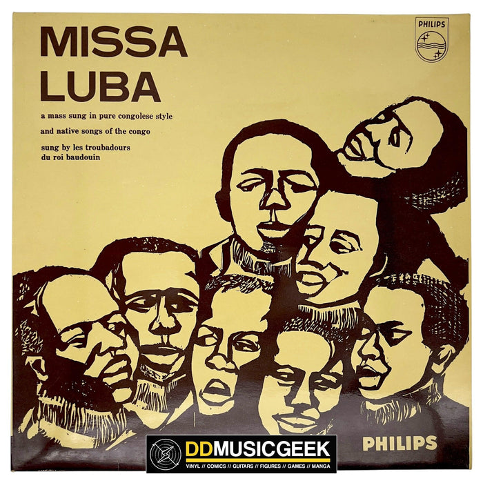 Les Troubadours Du Roi Baudouin : Missa Luba (LP, Album, Mono, RP)