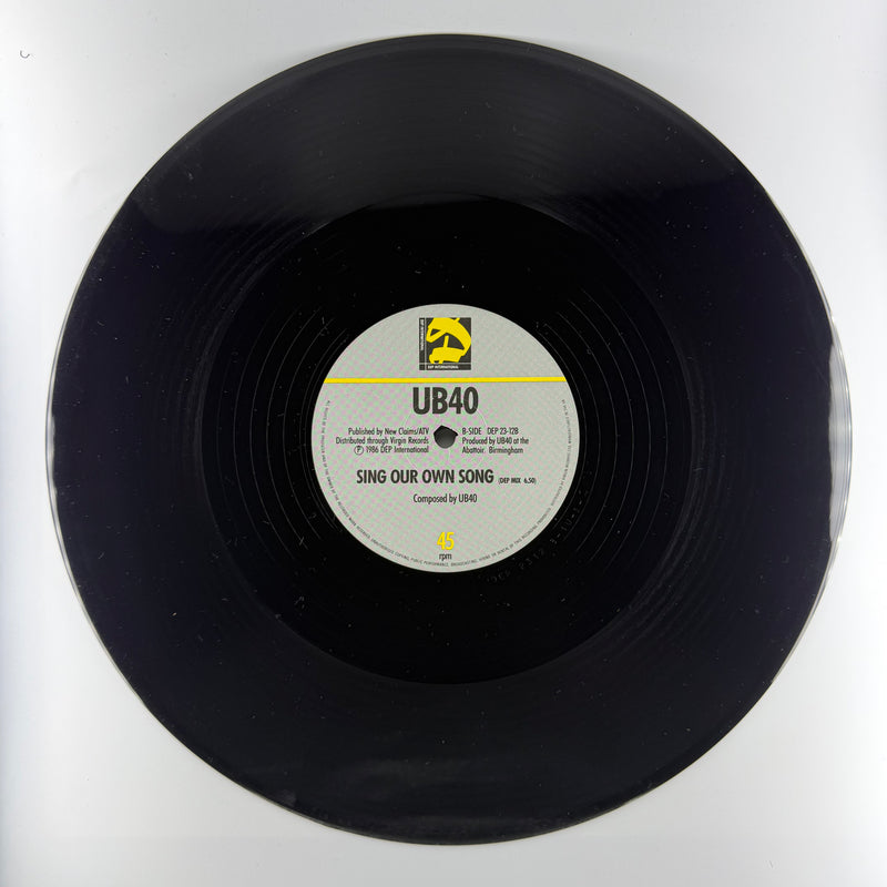 UB40: Sing Our Own Song - Very Good (VG) / Good Plus (G+)