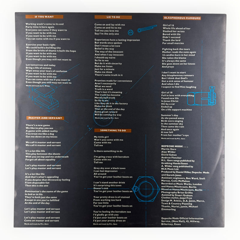 Depeche Mode - Some Great Reward - Vinyl LP - Preowned (STUMM19 MPO)