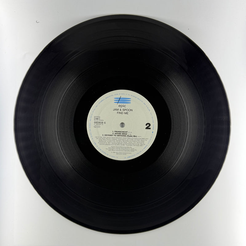 Jam & Spoon Featuring Plavka: Find Me (Odyssey To Anyoona) - Very Good Plus (VG+) / Very Good (VG)