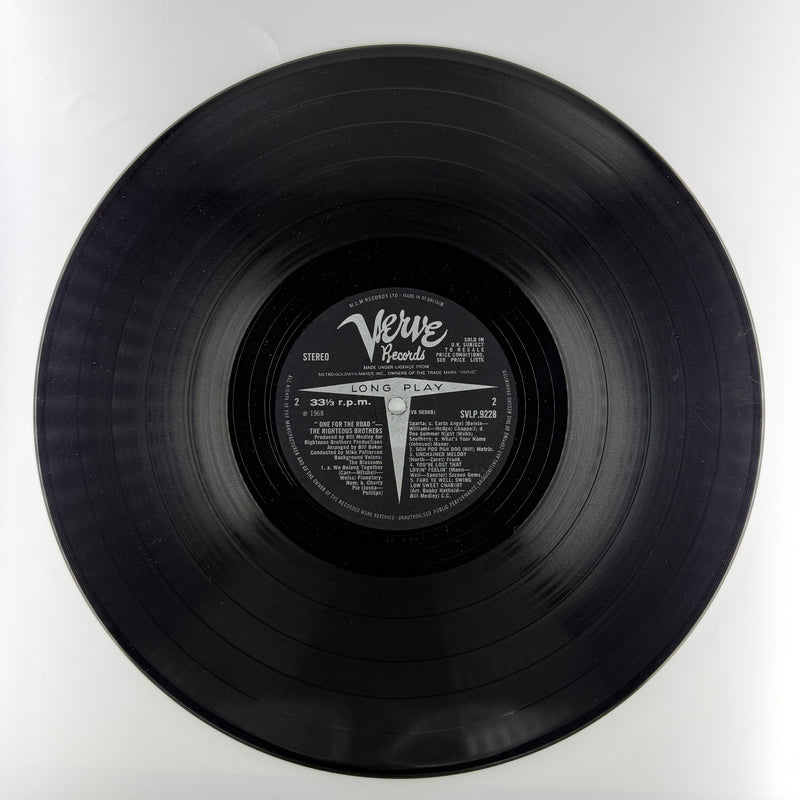 The Righteous Brothers: One For The Road - Very Good (VG) / Very Good (VG)