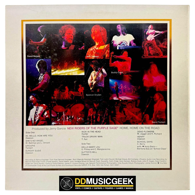 New Riders Of The Purple Sage: Home, Home On The Road (LP, Album) - DD Music Geek