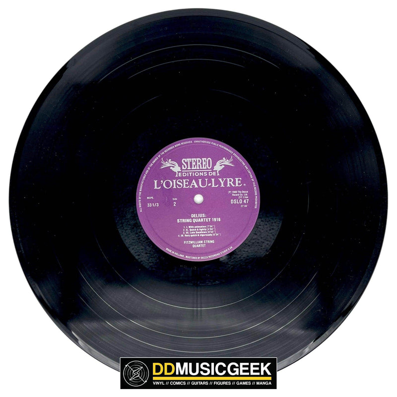 Sibelius* / Delius*, Fitzwilliam String Quartet: Quartets (LP) - DD Music Geek