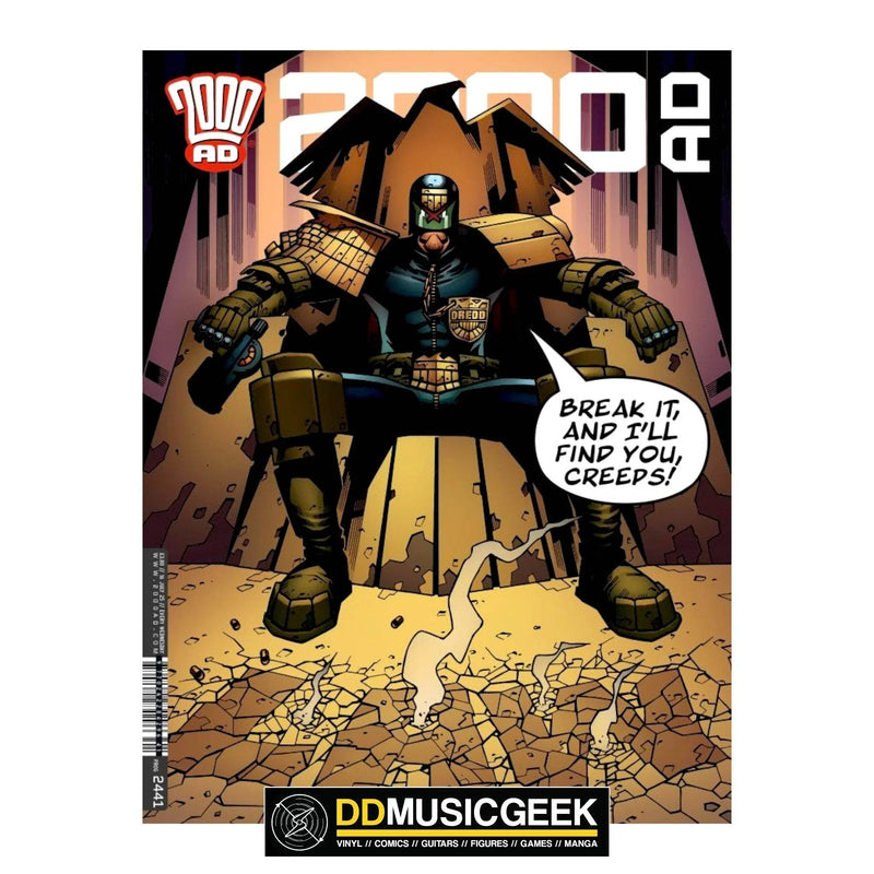 2000 AD Prog 2441 Break it and I'll find you Creeps! - DD Music Geek