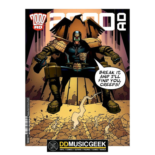2000 AD Prog 2441 Break it and I'll find you Creeps! - DD Music Geek