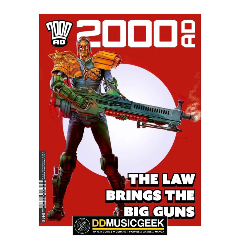 2000 AD Prog 2446 The law bring big guns - DD Music Geek