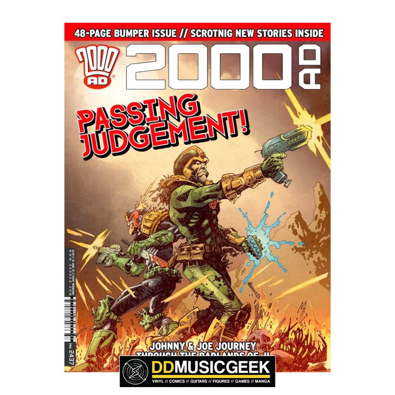 2000 AD Prog 2437 Passing Judgement! - DD Music Geek