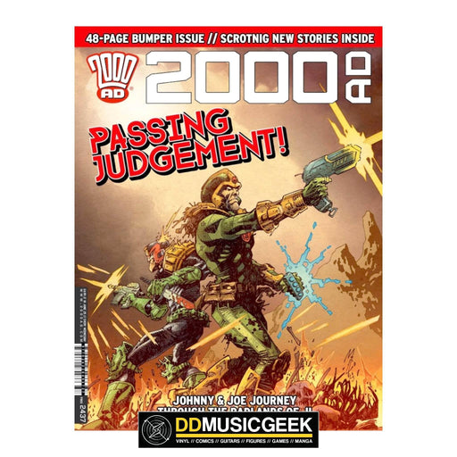 2000 AD Prog 2437 Passing Judgement! - DD Music Geek