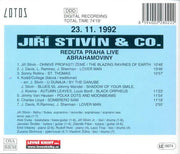 Jiří Stivín & Co.*: Abrahamoviny (23. 11. 1992 Reduta Live) (CD, Album) - DD Music Geek