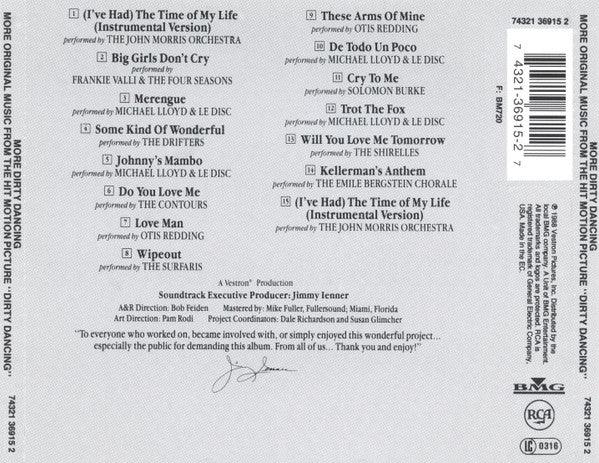 Various: More Dirty Dancing (More Original Music From The Hit Motion Picture "Dirty Dancing") (CD, Album, Comp, RP) - DD Music Geek