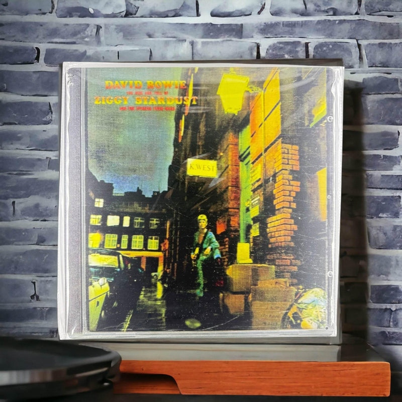 Album Cover Metal Sign: David Bowie - Ziggy Stardust And The Spiders From Mars - DD Music Geek