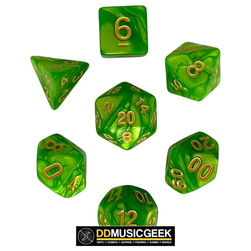 RPG Gaming Dice Set - DD Music Geek