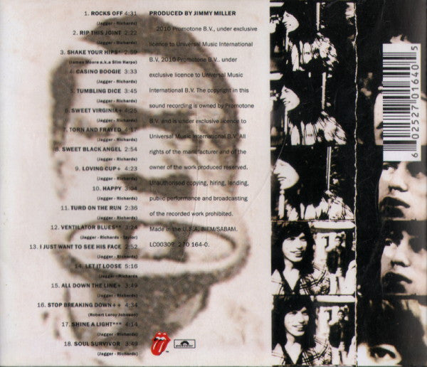 The Rolling Stones : Exile On Main St. (CD, Album, RE, RM)