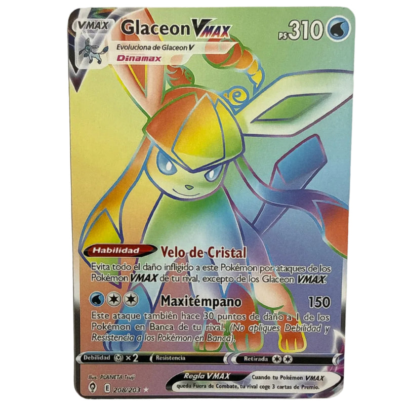 Glaceon VMAX | Evolving Skies #208 | Normal Secret Rare (Spanish) | Near Mint