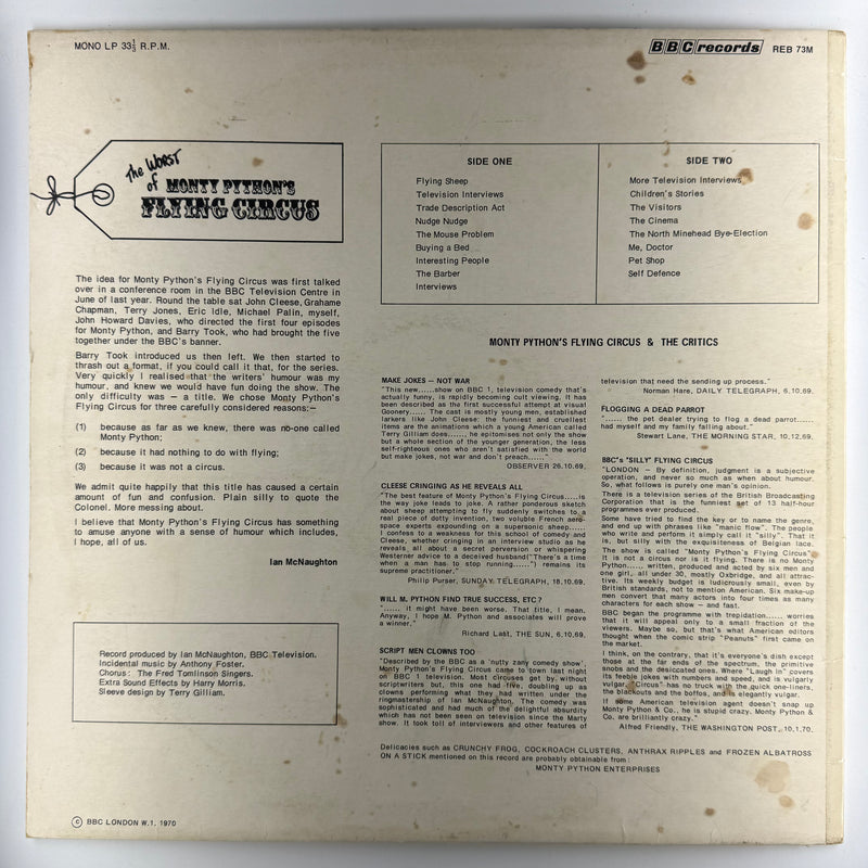 Monty Python: Monty Python's Flying Circus - Very Good (VG) / Very Good (VG)