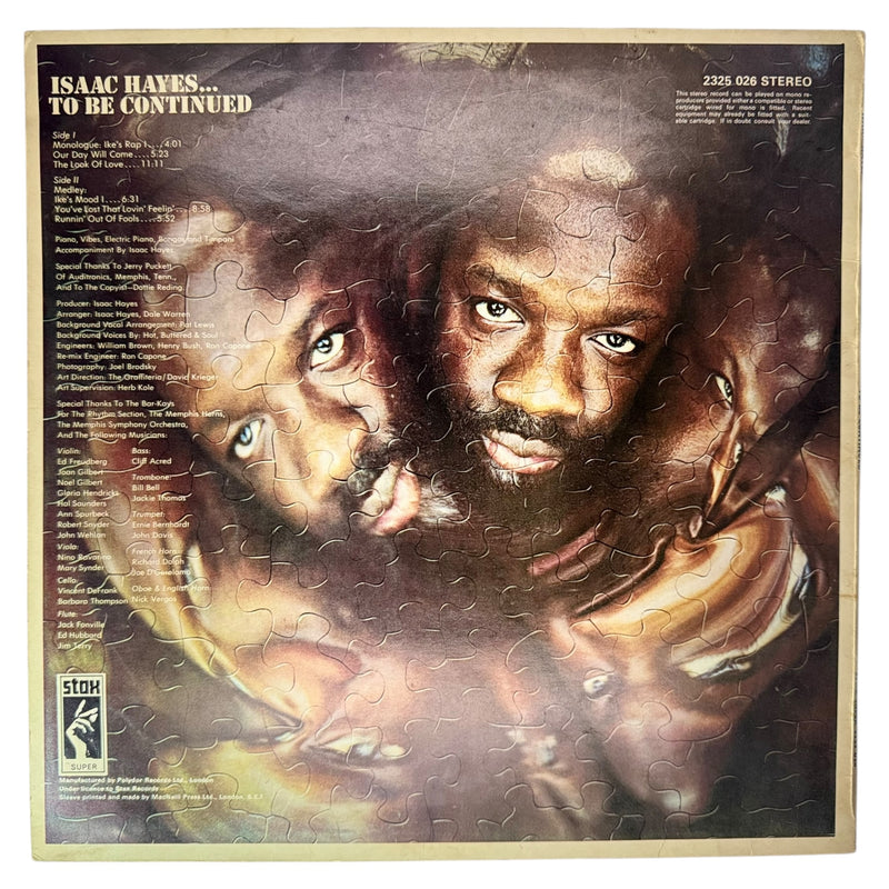 Isaac Hayes: ...To Be Continued - Good (G) / Good Plus (G+)