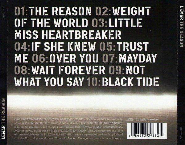 Lemar: The Reason (CD, Album) - DD Music Geek