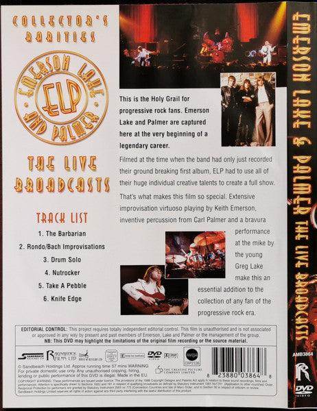 Emerson, Lake & Palmer: The Live Broadcasts (DVD-V, Unofficial) - DD Music Geek