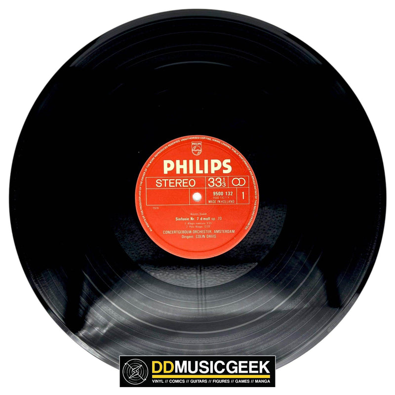 Dvořák*, Concertgebouw Orchestra, Amsterdam*, Colin Davis*: Symphony No. 7 In D Minor Op. 70 (LP, RP, Whi) - DD Music Geek