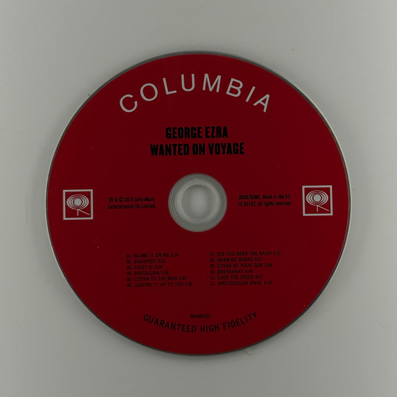 George Ezra: Wanted On Voyage - Very Good Plus (VG+) / Very Good (VG)