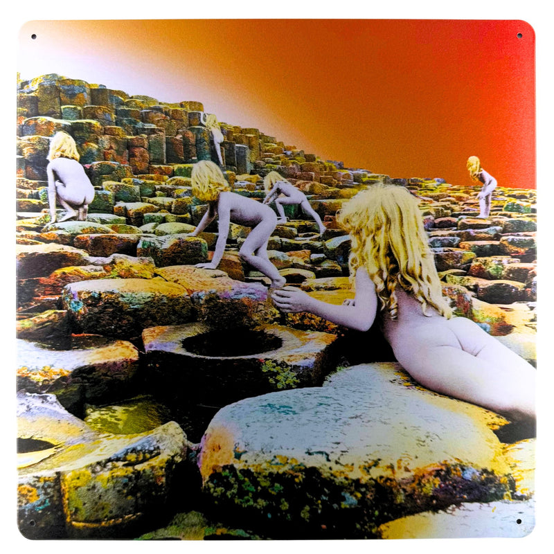 Album Cover Metal Sign: Led Zeppelin - Houses Of The Holy