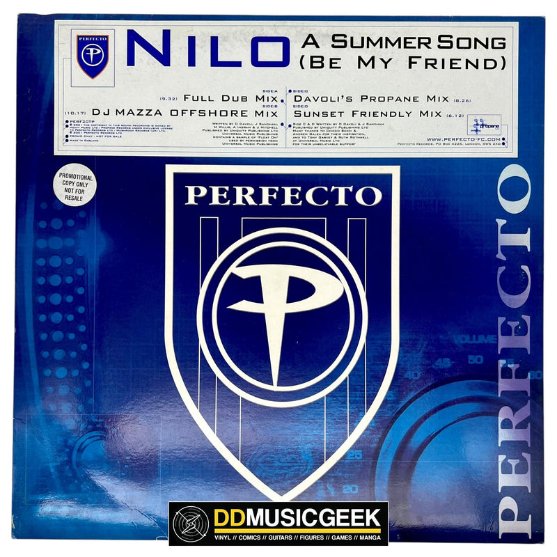 Nilo: A Summer Song (Be My Friend) (2x12", Promo) - DD Music Geek