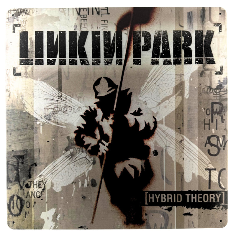 Album Cover Metal Sign: Linkin Park - Hybrid Theory