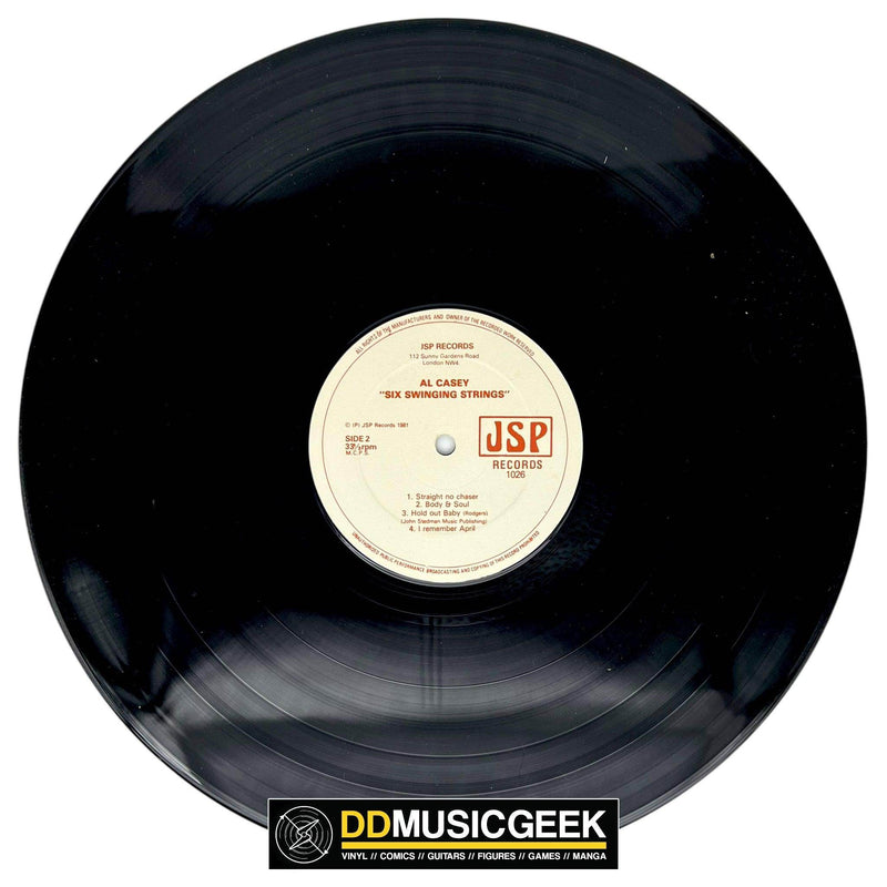 Al Casey Featuring Gene Rodgers: Six Swinging Strings (LP, Album) - DD Music Geek